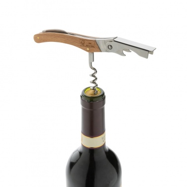 Logo trade promotional products picture of: Wooden Corkscrew