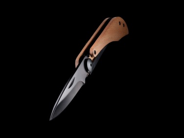 Logotrade promotional giveaway image of: Nemus Luxury Wooden knife with lock