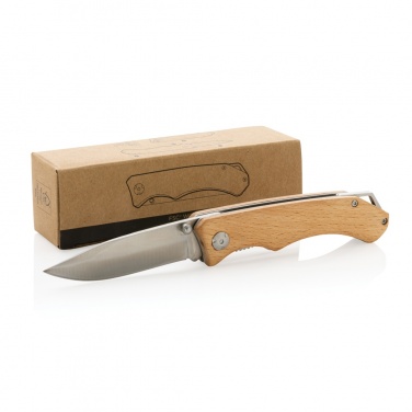 Logotrade promotional giveaways photo of: Wooden outdoor knife
