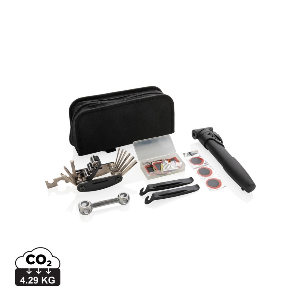 Logo trade promotional products image of: Bike repair kit set 17 pcs