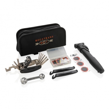 Logo trade business gift photo of: Bike repair kit set 17 pcs