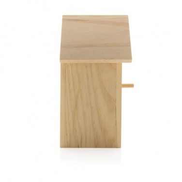 Logo trade promotional item photo of: Wooden birdhouse