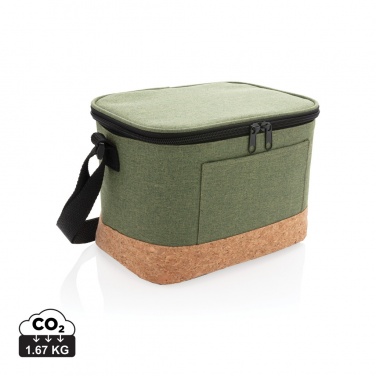 Logotrade business gifts photo of: Two tone cooler bag with cork detail