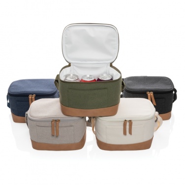 Logo trade corporate gifts image of: Impact AWARE™ 16 oz. rcanvas six can cooler bag
