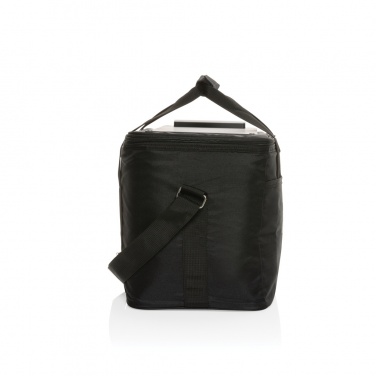 Logo trade promotional items image of: Pedro AWARE™ RPET deluxe cooler bag with 5W solar panel