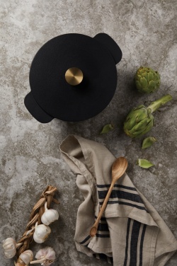 Logo trade promotional products picture of: Ukiyo cast iron pan large