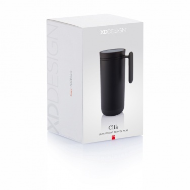 Logo trade promotional items image of: Clik leak proof travel mug