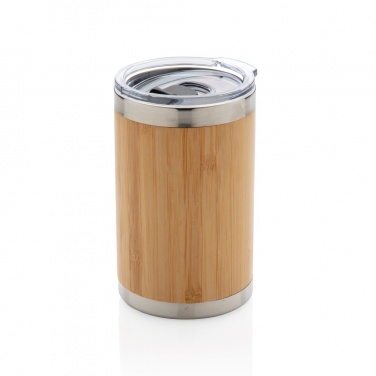 Logotrade promotional gift image of: Bamboo coffee to go tumbler