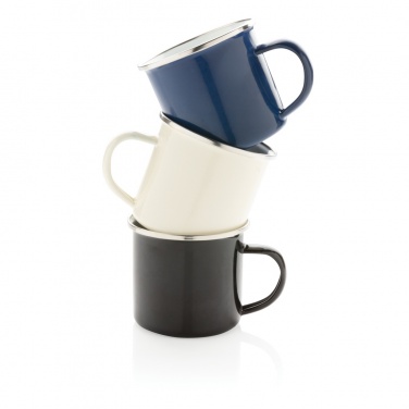 Logo trade promotional gifts picture of: Vintage enamel mug