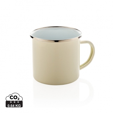 Logotrade promotional giveaway picture of: Vintage enamel mug