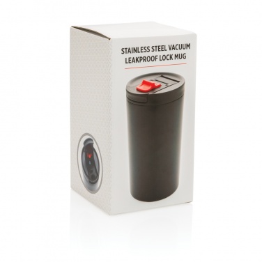 Logo trade promotional item photo of: Double wall vacuum leakproof lock mug 300ml
