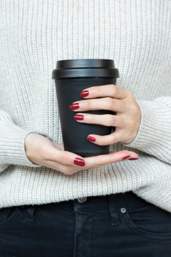 Logotrade business gift image of: Reusable double wall coffee cup 300ml