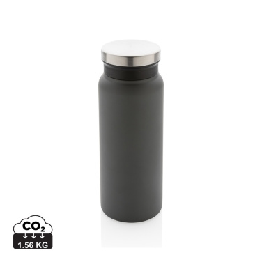 Logotrade promotional merchandise picture of: RCS Recycled stainless steel vacuum bottle 600ML