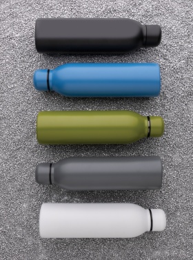 Logo trade corporate gifts picture of: RCS Recycled stainless steel vacuum bottle 500ML