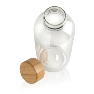 Logo trade promotional products picture of: RCS RPET bottle with bamboo lid