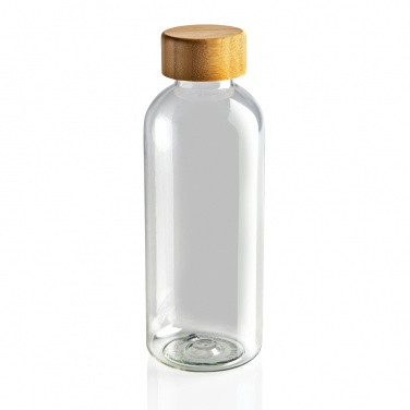 Logotrade advertising product picture of: RCS RPET bottle with bamboo lid