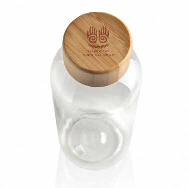 Logotrade promotional giveaway picture of: RCS RPET bottle with bamboo lid