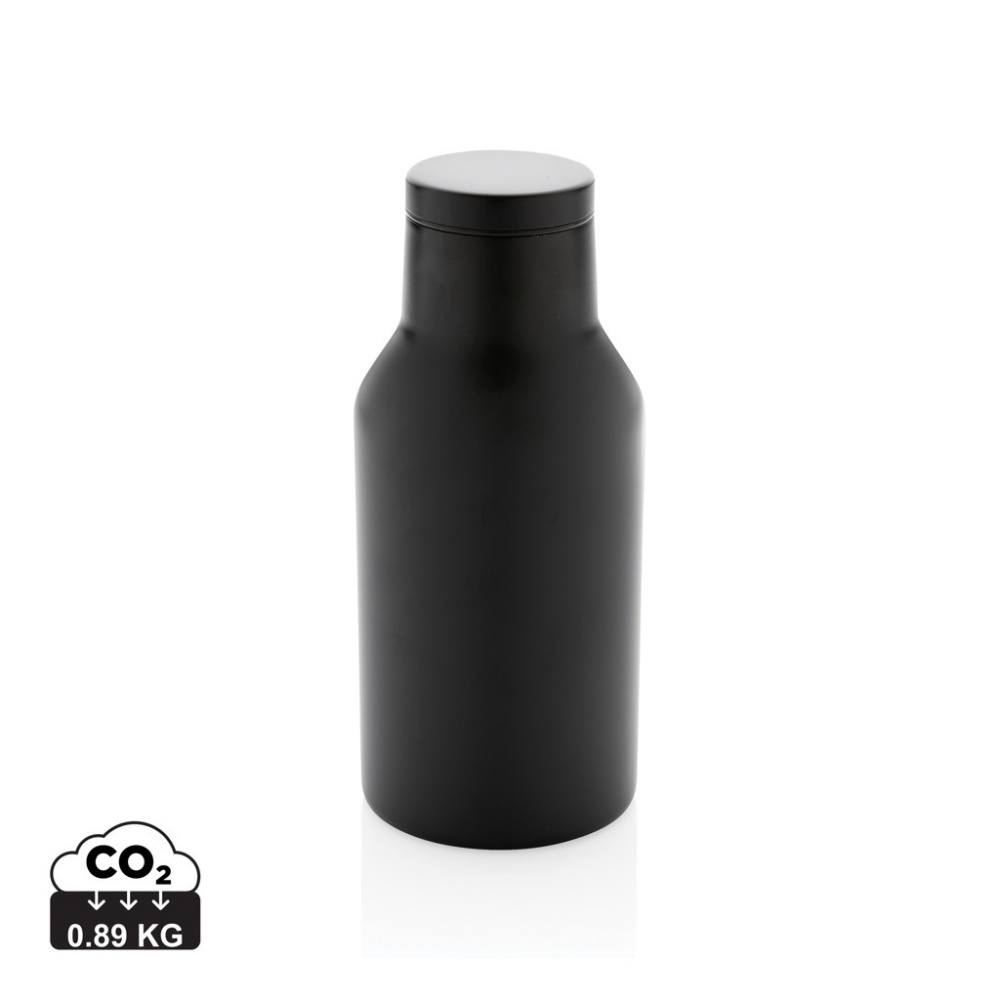 Logo trade promotional products image of: RCS Recycled stainless steel compact bottle