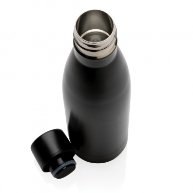 Logo trade promotional merchandise photo of: RCS Recycled stainless steel solid vacuum bottle