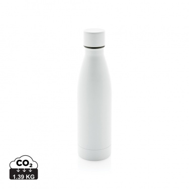 Logotrade promotional product picture of: RCS Recycled stainless steel solid vacuum bottle