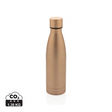 Logo trade promotional gift photo of: RCS Recycled stainless steel solid vacuum bottle