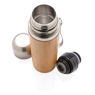 Logotrade promotional items photo of: Bamboo vacuum travel flask