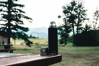 Logotrade promotional gift image of: Swiss Peak Elite 1L copper vacuum flask