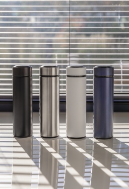 Logo trade advertising products image of: Vacuum stainless steel bottle