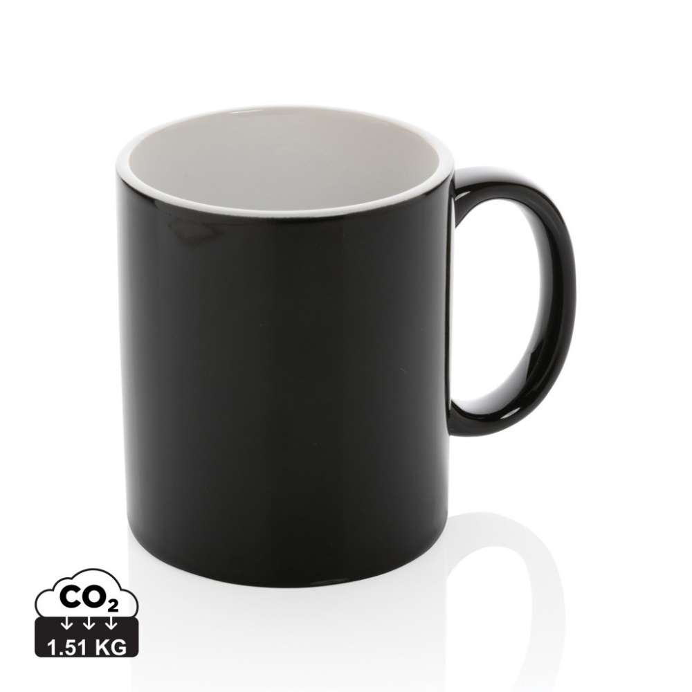 Logotrade promotional product picture of: Ceramic classic mug 350ml