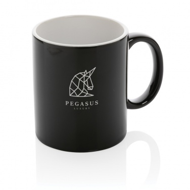 Logo trade business gift photo of: Ceramic classic mug 350ml