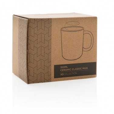 Logotrade business gift image of: Ceramic classic mug 350ml