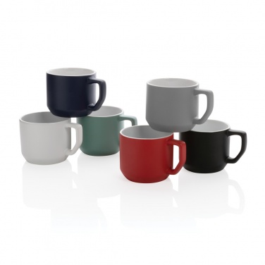 Logotrade promotional gift picture of: Ceramic modern mug 350ml