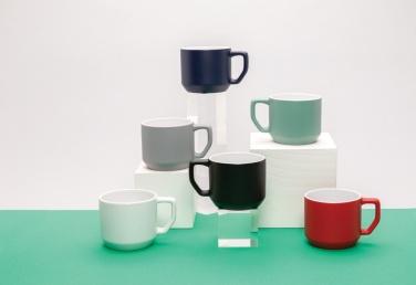 Logo trade promotional merchandise picture of: Ceramic modern mug 350ml