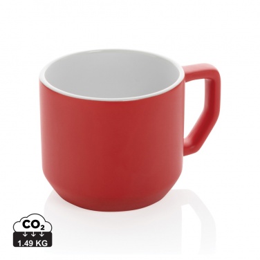 Logo trade corporate gift photo of: Ceramic modern mug 350ml