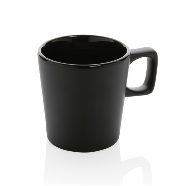 Logotrade promotional giveaway image of: Ceramic modern coffee mug 300ml