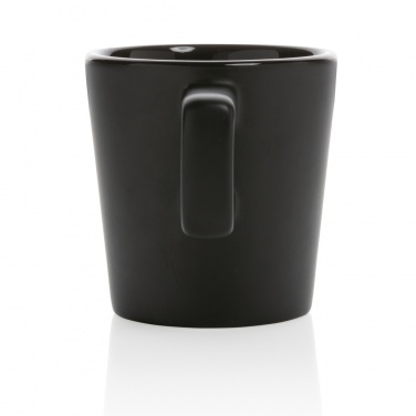 Logo trade promotional merchandise picture of: Ceramic modern coffee mug 300ml