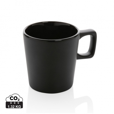 Logotrade promotional item image of: Ceramic modern coffee mug 300ml