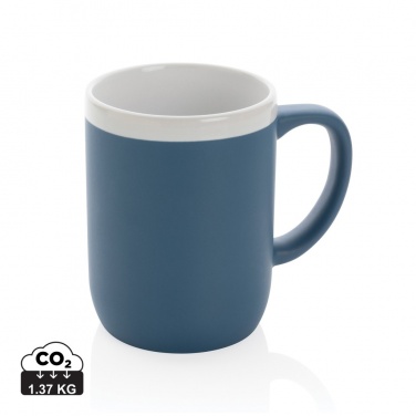Logotrade promotional merchandise picture of: Ceramic mug with white rim 300ml