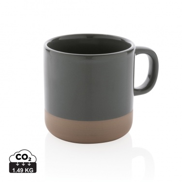 Logo trade promotional item photo of: Glazed ceramic mug 360ml