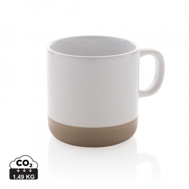 Logo trade advertising product photo of: Glazed ceramic mug 360ml