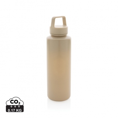 Logo trade promotional merchandise photo of: RCS certified recycled PP water bottle with handle