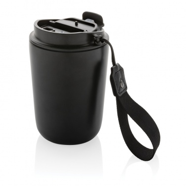Logo trade business gift photo of: Cuppa RCS re-steel vacuum tumbler with lanyard