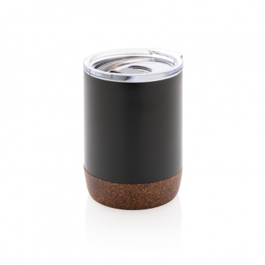 Logotrade promotional item image of: RCS Re-steel cork small vacuum coffee mug