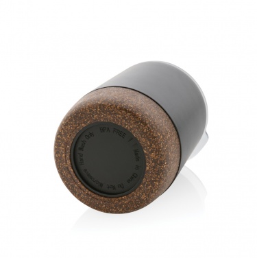 Logotrade promotional gift picture of: RCS Re-steel cork small vacuum coffee mug