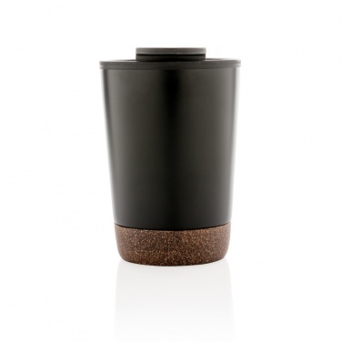 Logotrade promotional merchandise picture of: GRS RPP stainless steel cork coffee tumbler