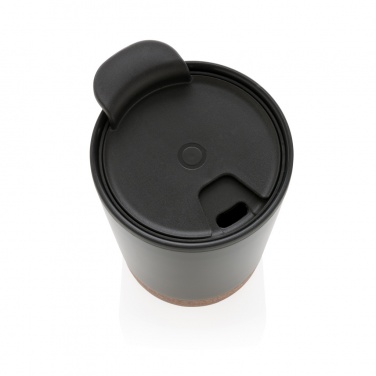Logo trade promotional gifts image of: GRS RPP stainless steel cork coffee tumbler