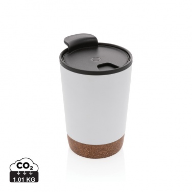 Logotrade business gifts photo of: GRS RPP stainless steel cork coffee tumbler