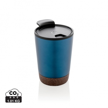 Logo trade promotional giveaway photo of: GRS RPP stainless steel cork coffee tumbler