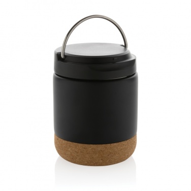 Logo trade corporate gifts image of: Savory RCS certified recycled stainless steel foodflask