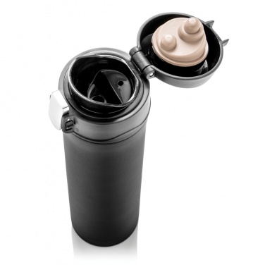 Logo trade business gifts image of: RCS Re-steel easy lock vacuum flask